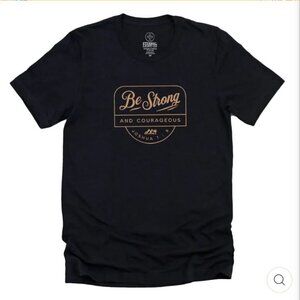 Be Strong Joshua 1:9 Size XL Gildan Eternal Light T-Shirt